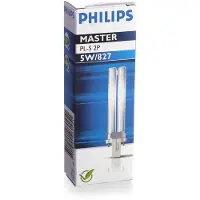 Philips Kompaktlysstofrør 5W 827 G23 MASTER PL-S 2pin