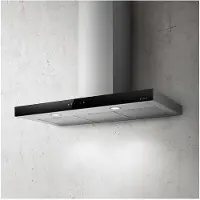 Elica Dekorative wandhaube 90cm 69db 581m3/h schwarz/edelstahl - PRF0104626A