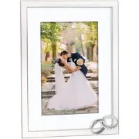 Zep Mariage 10x15 Cm Metal Portrait Wedding Photo Bilderrahmen