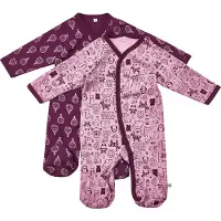 Pippi Baby Babywear Kinder Schlafanzug in Lila | Gr.: 86
