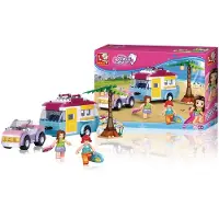 Sluban BLOCKS GIRLS DREAM BEACH CAMPER