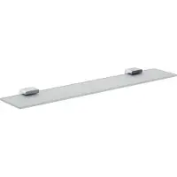 Emco Loft ablage, Glasteil satiniert 600mm, chrom, 051000160 051000160