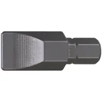 Stahlwille Bit-Schraubendrehereinsatz 1,5 x 13mm Außen-6kant 3/8 " L.40mm