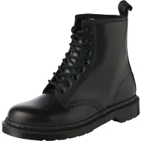 Dr. Martens 1460 Mono Schnür-Boots aus Echtleder Winter-Stiefel 14353001 Schwarz