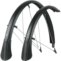 Sks Trekking-Schutzbleche Bluemels 28 Zoll lange Form 53mm | schwarz matt