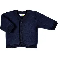 Joha Strickjacke Merinowolle, Dark Blue, 70