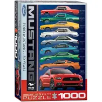 Eurographics Puzzle 50 Jahre Ford Mustang 1000 Teile