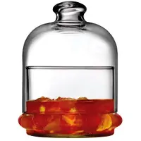 Pasabahce Glasbehälter Cl 55 H 13,4 Ø Cm 11,2 mit -Glocke