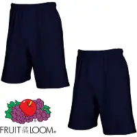 Fruit Of The Loom 64-036-0 | Lightweight Shorts / Sport-Jogging-Hose - Farbe: Deep Navy - Größe: S