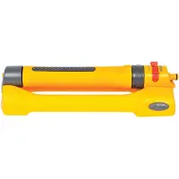 Hozelock 2976, Schwingender Wassersprinkler, 230 m², 10 bar, Grau, Gelb