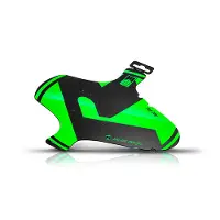 Rie:sel design kol:oss Vorderes Schutzblech 26-29" schwarz/gr?n 2021 Mudguards
