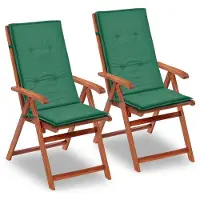 vidaXL Kissen Für Gartenstühle 120x50x3 Cm 2 120x50x3 Cm