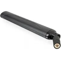 DeLOCK 88428, 2,5 dBi, 0.79 - 0.96 / 1.71 - 1.88 / 2.5 - 2.6 GHz, 50 Ohm, Omnidirektionale Antenne, RP-SMA, Vertikale Polarisation