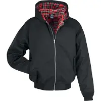 Brandit Herren Lord Canterbury Kapuzenjacke, Farbe:schwarz, Größe:S