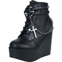DemoniaCult POISON-101 Damen Boots von , Schwarz EU 40, US 10