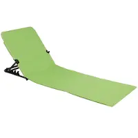 Huismerk Faltbare Strandmatte PVC Grün