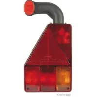 HERTH+BUSS ELPARTS HERTH&BUSS Heckleuchte, links, ASS2-Connector - 83840694