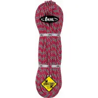 BEAL - Einfachseil zum Klettern - Tiger 10mm Fuchsia - Größe 50 m - Rosa