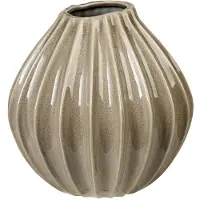 Fyrklövern - Wide Vase, Ø 25 x H 25 cm, rainy day