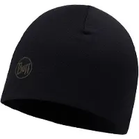 Buff Merino Thermal Hat Solid Black