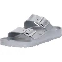 Birkenstock Kaufen Sie die Arizona EVA Metallic Silver bei Kicksshop. Leichte silberne Damensandale im ikonischen -Design.