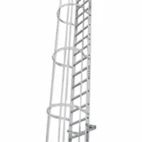 Altrex Everest Steigleiter - Fassadenleiter ohne Rückenschutz Steighöhe 3.45-3.59 m