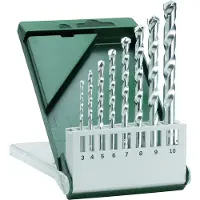 Bosch 3/4/5/6/7/8/9/10 Mm Drill Bit 8 Units Silber