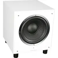 Wharfedale SW-10 - Subwoofer - Tiefbass - Integrierter Verstärker - Weiß