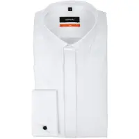 Seidensticker Hemd - Slim Fit - Weiß - Größe 36