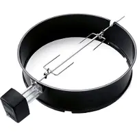 Weber Charcoal 57 Cm Rotisserie Barbecue Silber