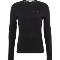 Tommy Hilfiger Longsleeve DM0DM04409 Schwarz Slim Fit