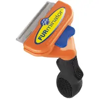 Furminator deShedding Tool für kurzhaarige mittelgroße Hunde 1 St Bürste