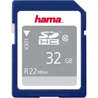 Hama SDHC 32GB, 32768 MB, Secure Digital Hochkapazität (SDHC), 22 MB/s
