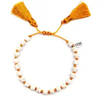 CO88 Collection Elegantes Damen-Armband in Weiß aus der CO88 Kollektion 8CB-80033