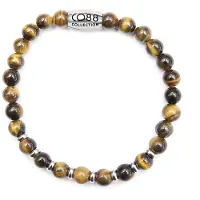 CO88 Collection Stylisches Damen-Armband aus braunem Leder von der CO88-Kollektion 8CB-90026