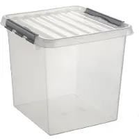 Sunware Aufbewahrungsbox Q-Line Box 81200609, 38L, Kunststoff, A4, 40 x 40 x 40cm