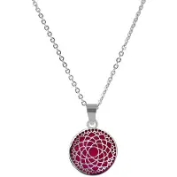 CO88 Collection Damen Rotes Anhänger Halskette aus CO88 Kollektion 8CN-26007