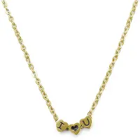 CO88 Collection Damen Golden Anhänger Halskette - CO88 Kollektion 8CN-26029