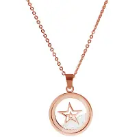 CO88 Collection Damen Rosegold Anhänger Halskette aus der CO88 Kollektion 8CN-26010