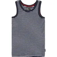 Schiesser Unterhemd Jungen Jersey blau gestreift, 98 657332-0001-00980