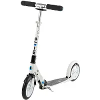 Micro Scooter White Kickboard Roller Kinder City