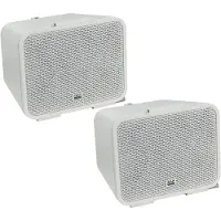 DAP Xi-3 Passiver 4-Zoll-Installationslautsprecher-Set – weiß