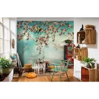 Overig Fototapete "Sakura - Größe 368 x 254 cm" bedruckt glatt Wohnzimmer, Schlafzimmer
