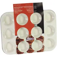Patisse Muffin-Form 35 x 27 cm Stahl kupfer/beige