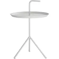 HAY Beistelltisch DLM White Ø48 x H65 cm