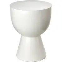 Pols Potten - Tip Tap Hocker, H 46 cm, weiß