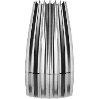 Alessi Grind - Salz-/Pfeffer- und Gewürzmühle aus Gußaluminium, Aluminium