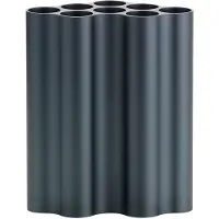 Vitra Nuage Vase Medium Steel Blue - , Blau, für Wohnzimmer, Aluminium