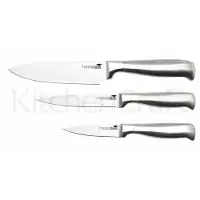 Masterclass Master Class Acero Deluxe Stainless Carbon Steel Dreiteiliges Messerset