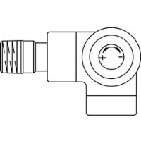 Oventrop OV Thermostatventil Baureihe E WEck rechts DN 15 1/2Zoll PN 10 anthrazi